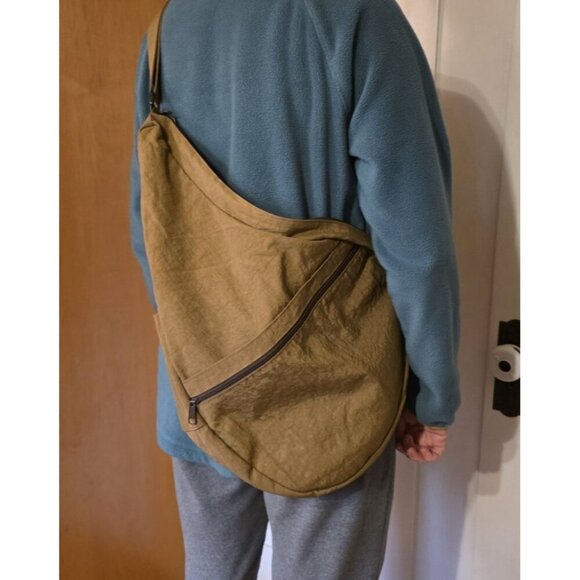 AmeriBag Healthy Back Bag 21" Carry-All Distressed Nylon Sling Lg Unisex EUC - Picture 12 of 12